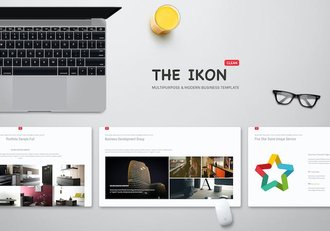 商务创意数据图形企业通用PPT模板 - 顶尖PPT