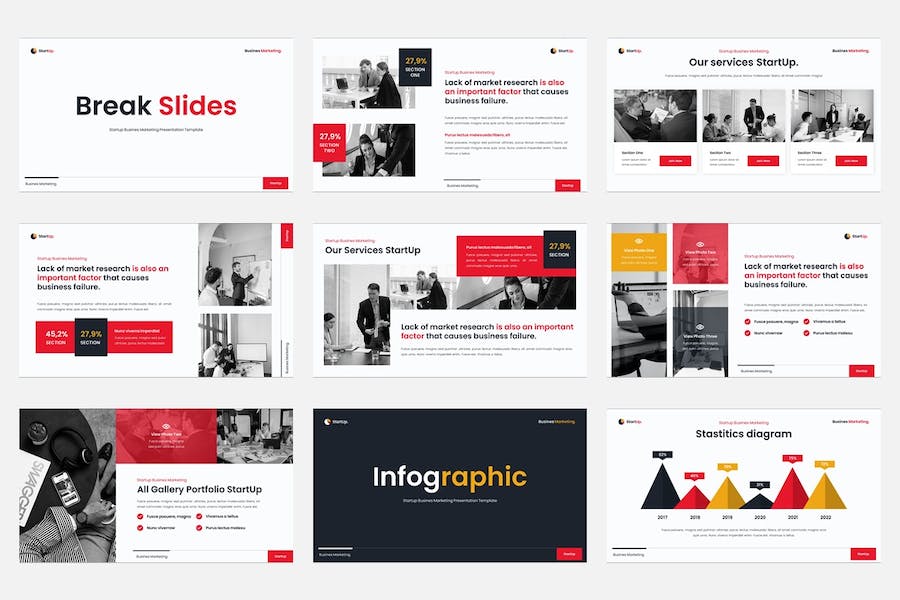 商务营销讲述展示销售策略传播PPT模板 - 顶尖PPT