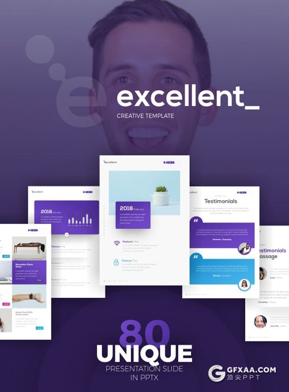 80页国外高端创意商务风格企业宣传介绍年终工作汇报A4尺寸PPT动画模板11种主题配色 - 顶尖PPT