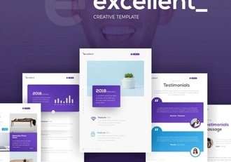 80页国外高端创意商务风格企业宣传介绍年终工作汇报A4尺寸PPT动画模板11种主题配色 - 顶尖PPT