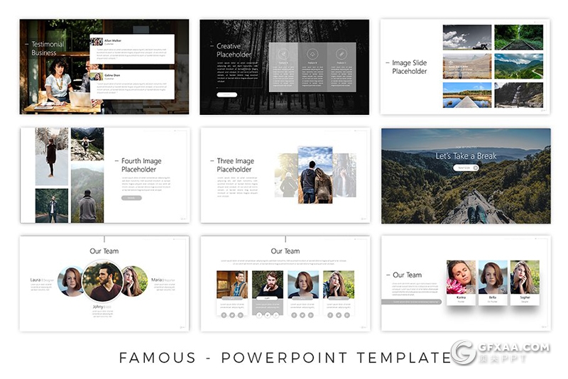 63页创意展示项目规划年终工作计划总结PPT模板11种主题配色 - 顶尖PPT