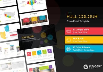 67页彩色商务图形企业团队介绍工作计划总结多用途PPT模板6种主题配色 - 顶尖PPT