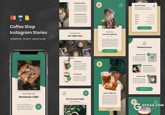 朋友圈社交平台宣传咖啡促销活动宣传ppt,keynote模板 - 顶尖PPT