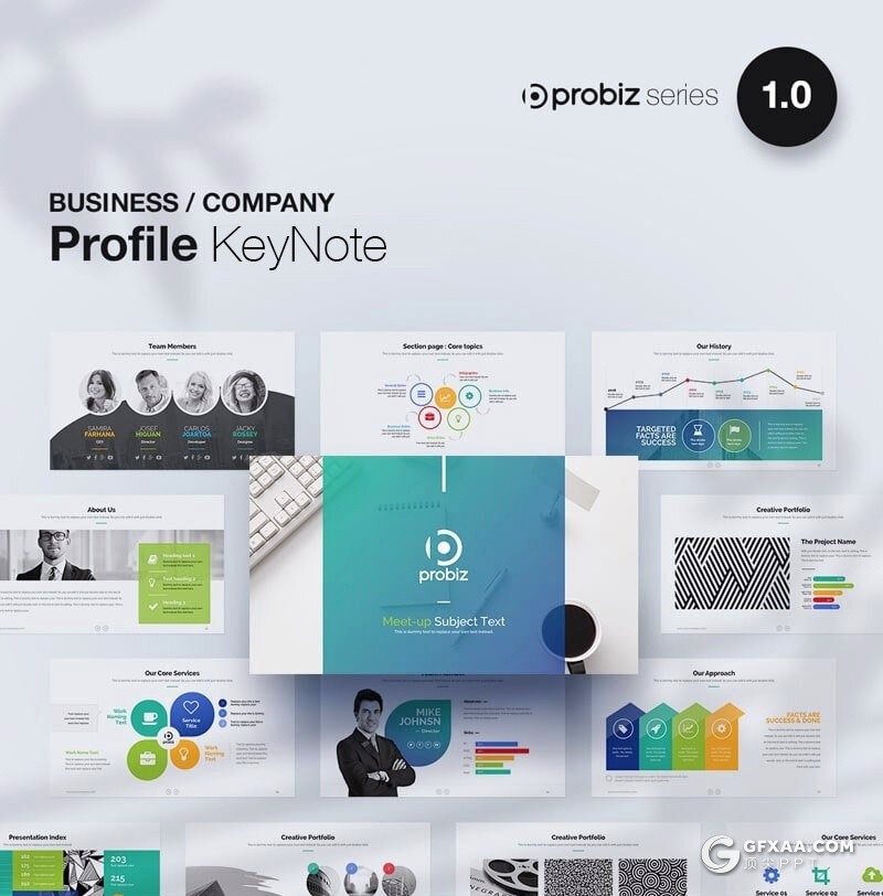 100多页国外高端计划书企业公司介绍总结keynote模板 - 顶尖PPT