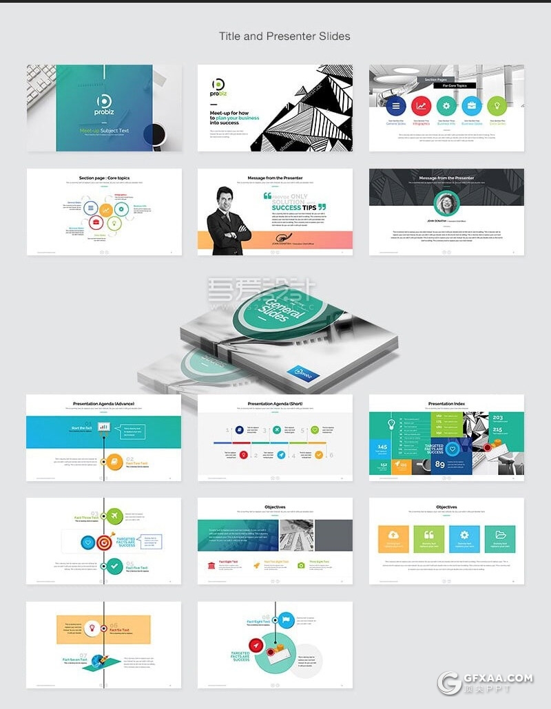 100多页国外高端计划书企业公司介绍总结keynote模板 - 顶尖PPT