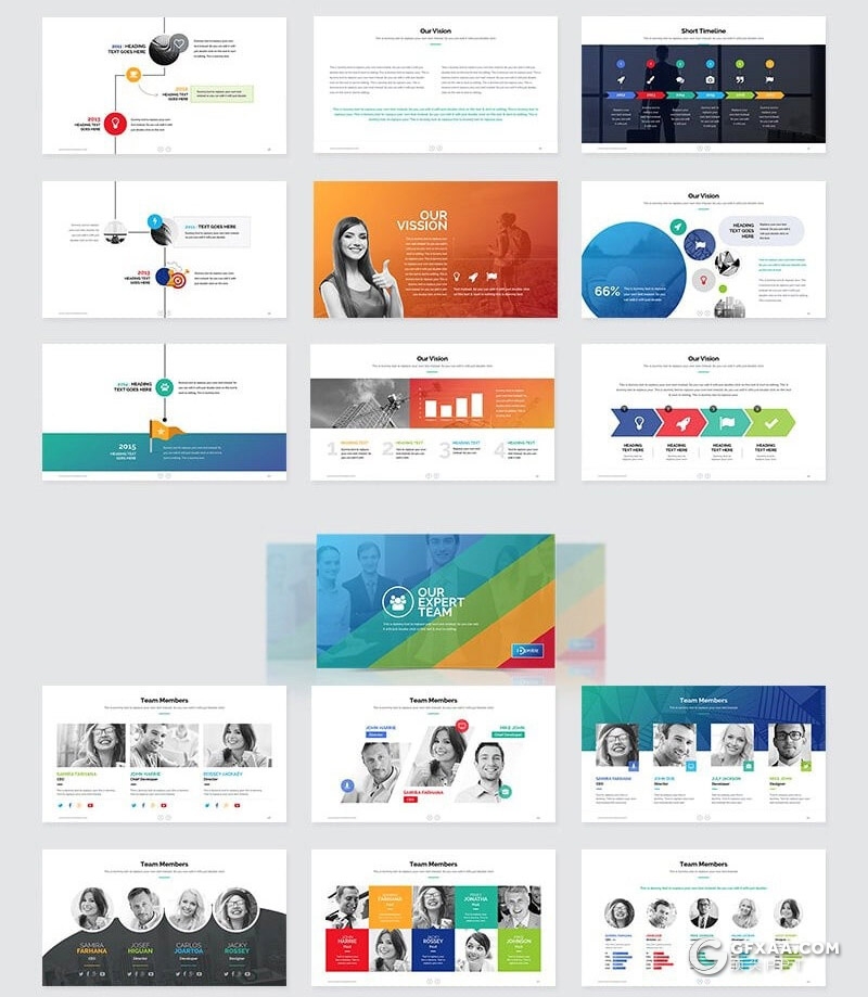 100多页国外高端计划书企业公司介绍总结keynote模板 - 顶尖PPT