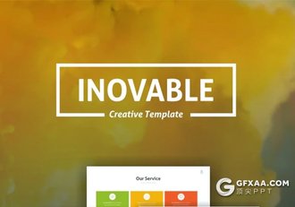 60页国外彩色高端商务多用途PPT模板10种主题配色 - 顶尖PPT