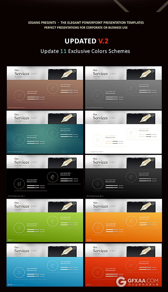 94页高贵典雅金色顶尖商务PPT模板 - 顶尖PPT