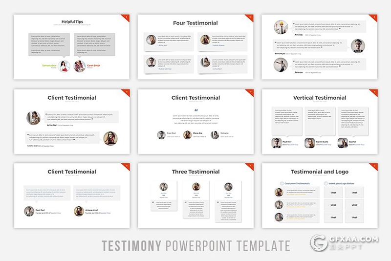 23页国外风格团队人员介绍人物名言证词PPT模板 - 顶尖PPT