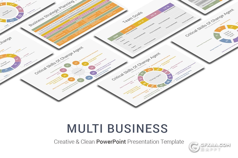 375页国外商务多用途ppt商务信息图形数据图形图表企业介绍大型PPT模板包含配图90个XML配色 - 顶尖PPT