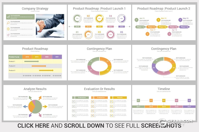 375页国外商务多用途ppt商务信息图形数据图形图表企业介绍大型PPT模板包含配图90个XML配色 - 顶尖PPT