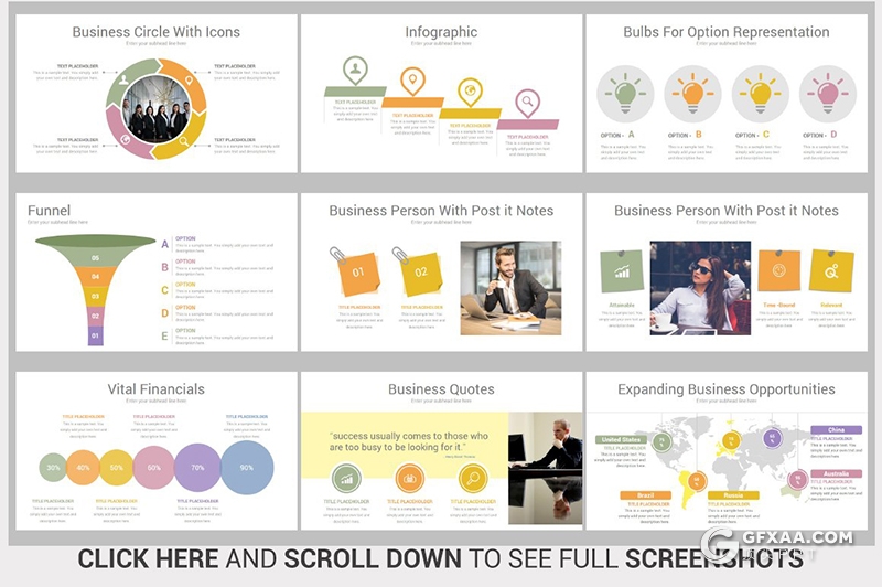 375页国外商务多用途ppt商务信息图形数据图形图表企业介绍大型PPT模板包含配图90个XML配色 - 顶尖PPT