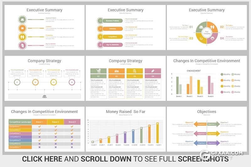 375页国外商务多用途ppt商务信息图形数据图形图表企业介绍大型PPT模板包含配图90个XML配色 - 顶尖PPT