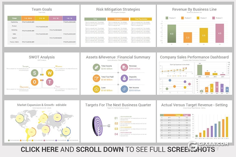 375页国外商务多用途ppt商务信息图形数据图形图表企业介绍大型PPT模板包含配图90个XML配色 - 顶尖PPT
