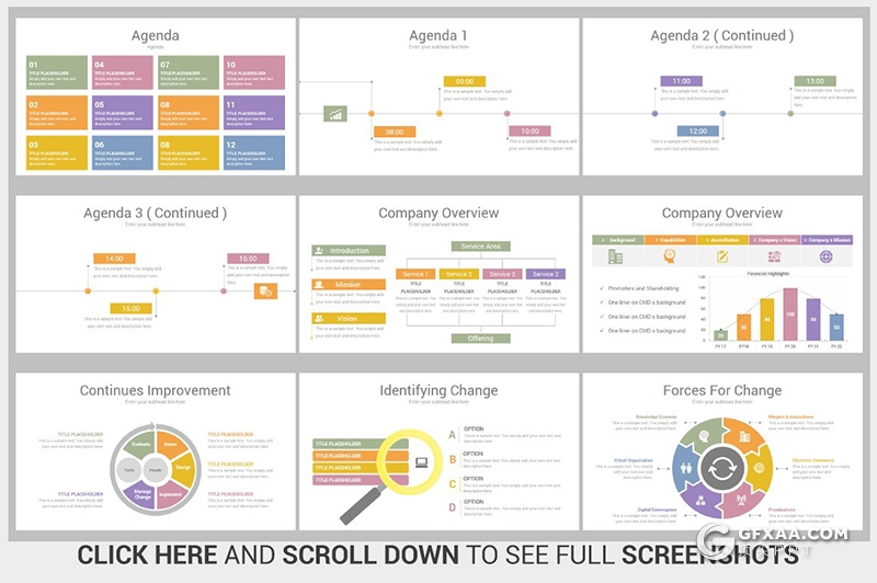 375页国外商务多用途ppt商务信息图形数据图形图表企业介绍大型PPT模板包含配图90个XML配色 - 顶尖PPT