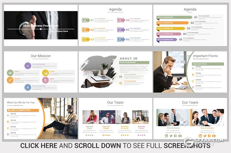 375页国外商务多用途ppt商务信息图形数据图形图表企业介绍大型PPT模板包含配图90个XML配色 - 顶尖PPT