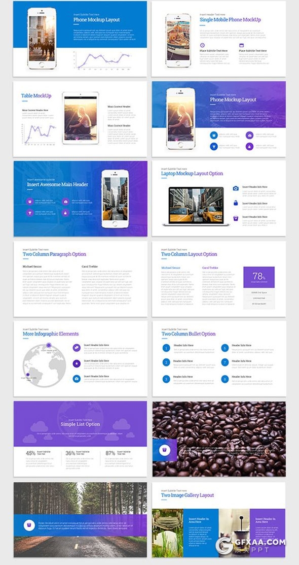 146页国外商务风格年终工作总结企业介绍项目汇报PPT模板 - 顶尖PPT