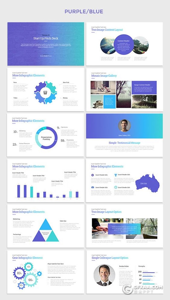 146页国外商务风格年终工作总结企业介绍项目汇报PPT模板 - 顶尖PPT