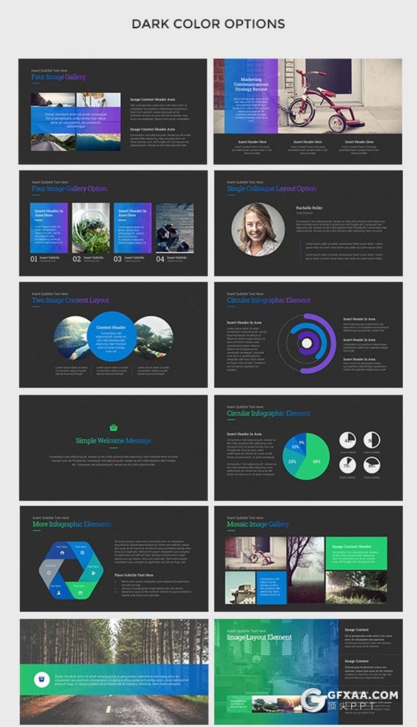 146页国外商务风格年终工作总结企业介绍项目汇报PPT模板 - 顶尖PPT