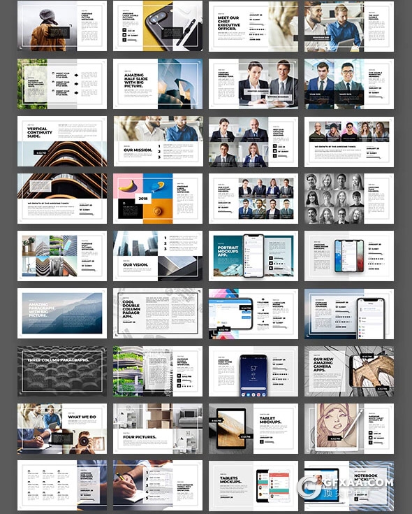 185页国外高端商务ppt企业介绍项目合作展示工作汇报总结PPT模板 - 顶尖PPT