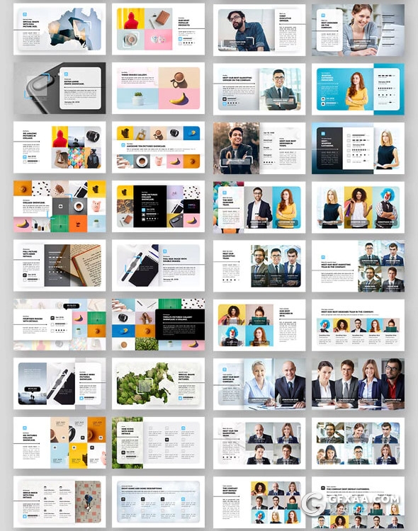 233页大型国外ppt国外公司介绍年终工作总结项目规划商业布局通用PPT模板 - 顶尖PPT