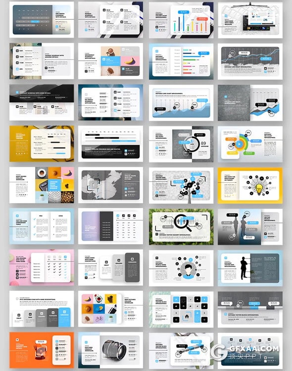 233页大型国外ppt国外公司介绍年终工作总结项目规划商业布局通用PPT模板 - 顶尖PPT