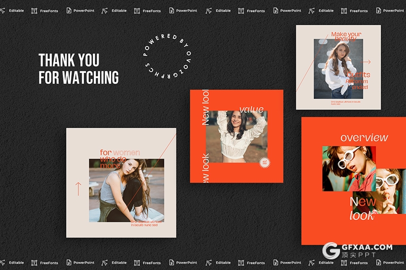 6套合集手机端竖版社交朋友圈产品宣传PPT模板 - 顶尖PPT