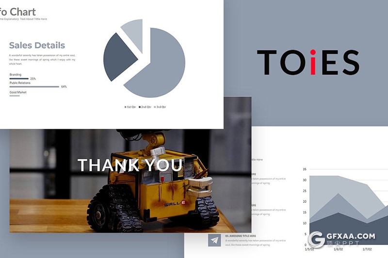 30页扁平化儿童玩具行业数据分析产品宣传keynote模板 - 顶尖PPT