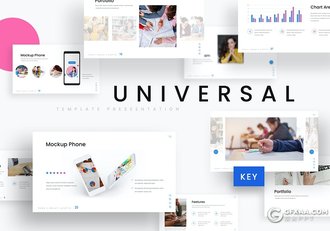 31页教育培训机构宣传介绍大学生活大学介绍keynote模板 - 顶尖PPT