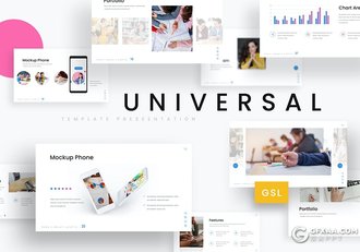 31页教育培训机构宣传介绍大学生活大学介绍Google slides模板 - 顶尖PPT