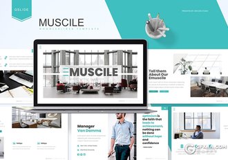 30页企业团队介绍项目会议企业介绍国外多用途Google slides模板5种主题配色 - 顶尖PPT