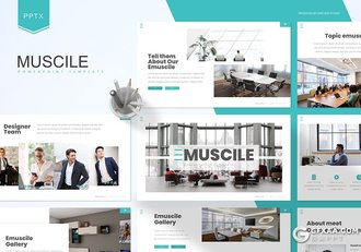 30页企业团队介绍项目会议企业介绍国外多用途PPT模板5种主题配色 - 顶尖PPT