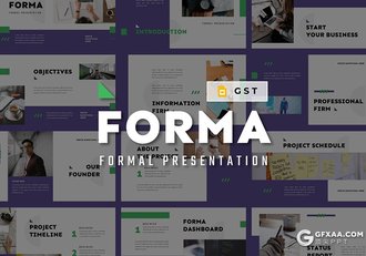 30页扁平化企业团队介绍工作计划总结Google slides模板 - 顶尖PPT