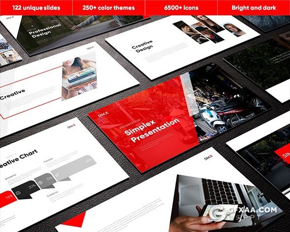 122页红色精美动画国外商务风格企业宣传年终工作计划总结PPT动画模板 - 顶尖PPT