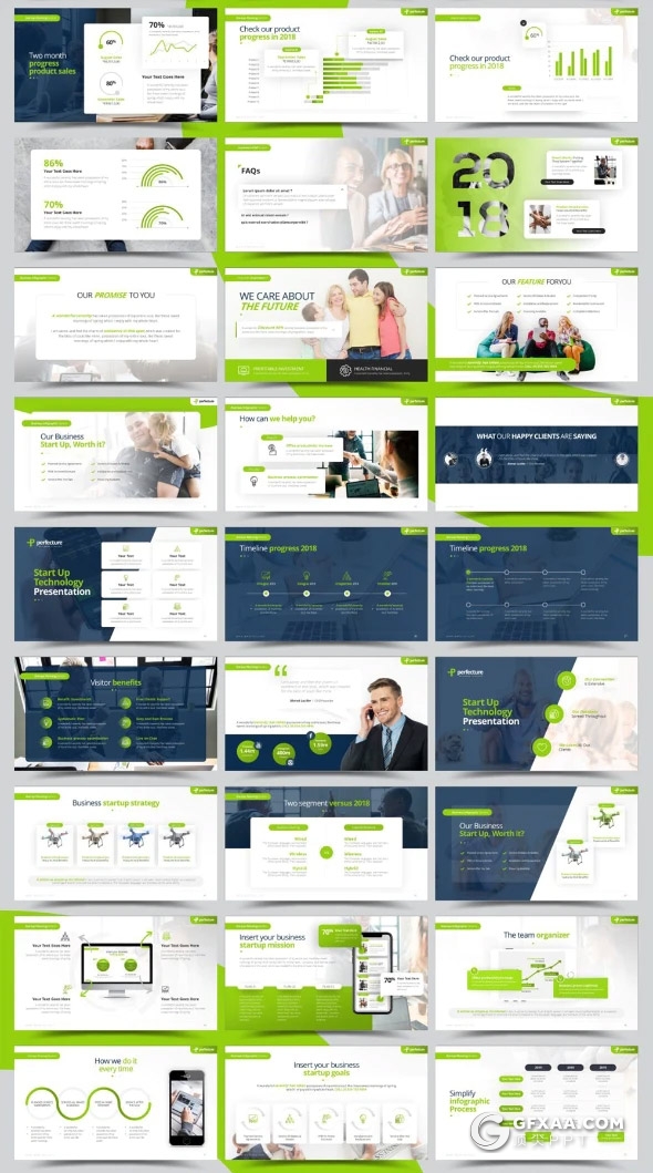 80多页国外高端商务风格企业介绍项目汇报年终工作计划总结keynote模板 - 顶尖PPT