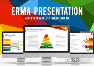 115页低多边形风格PPT模板6种配色方案 - 顶尖PPT