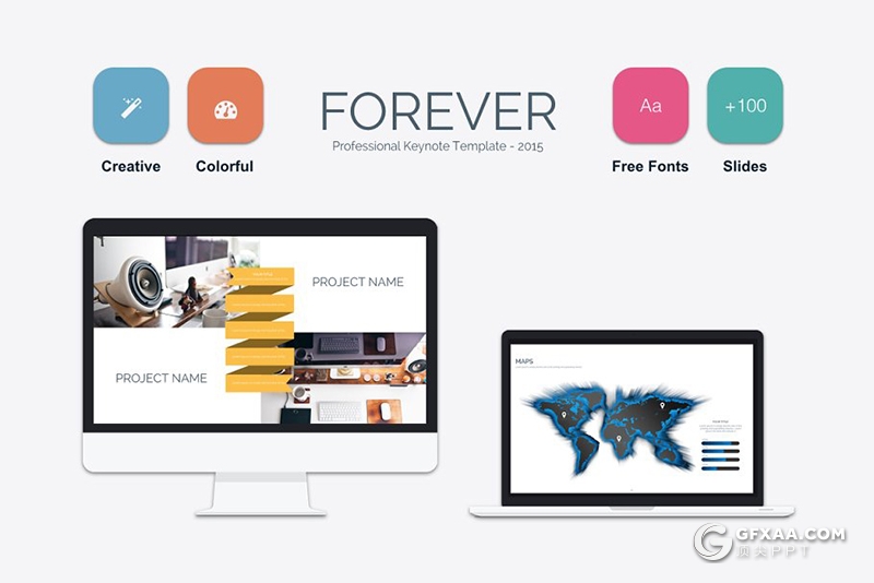 简约大气国外商务企业介绍工作计划总结通用keynote模板 - 顶尖PPT