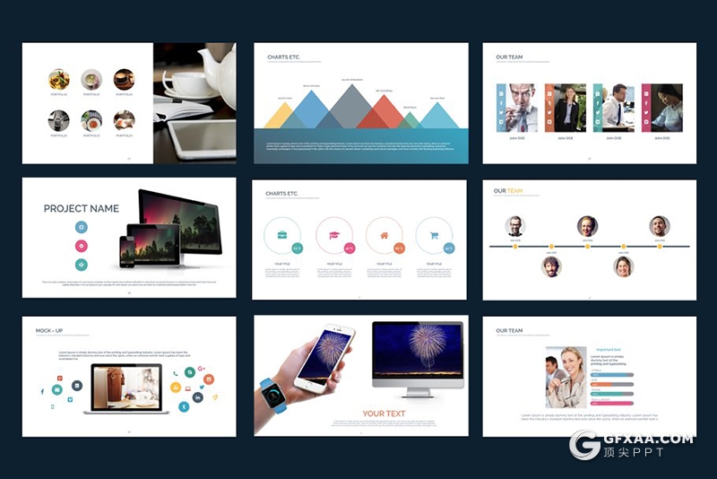 简约大气国外商务企业介绍工作计划总结通用keynote模板 - 顶尖PPT