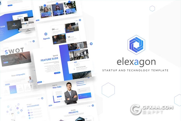 60页国外商务风格企业介绍年终项目报告工作总结计划PPT模板10种主题配色 - 顶尖PPT