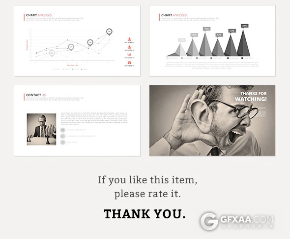 40页简约大气风格业务分析商务PPT模板 - 顶尖PPT