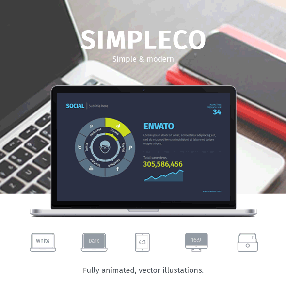 96页简约大气商务多用途PPT模板 - 顶尖PPT