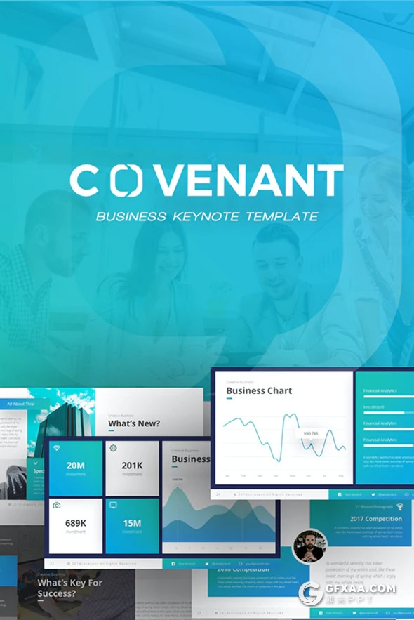 75页国外高端商务年终工作汇报项目介绍多用途keynote模板16种主题配色 - 顶尖PPT