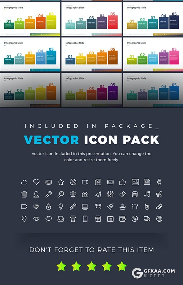 75页国外高端商务年终工作汇报项目介绍多用途keynote模板16种主题配色 - 顶尖PPT