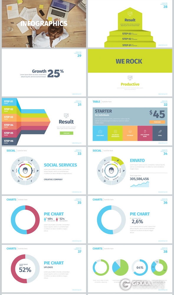96页简约大气商务多用途PPT模板 - 顶尖PPT
