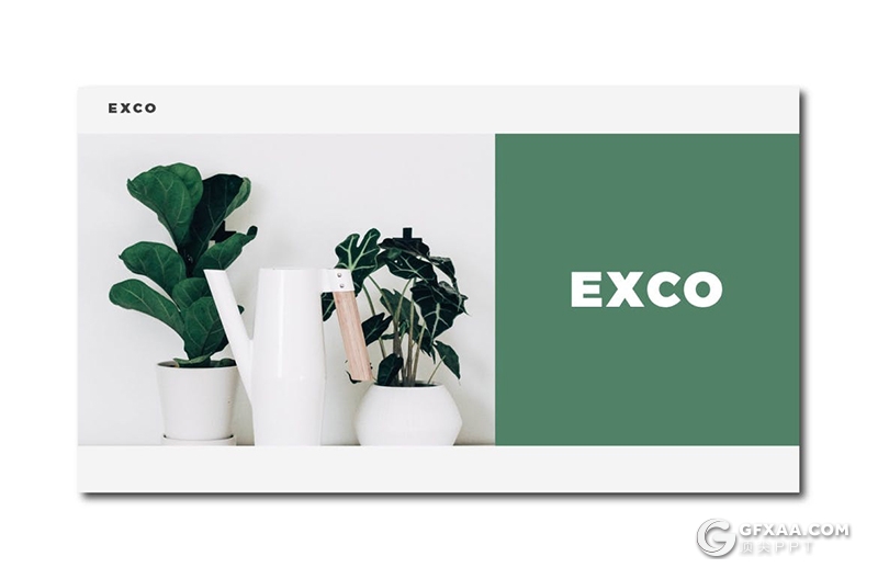 30页国外极简扁平化文艺小清新风格keynote模板 - 顶尖PPT