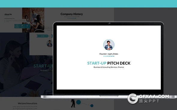 64页国外简约风格商务工作计划总结多用途PPT模板5种主题配色 - 顶尖PPT