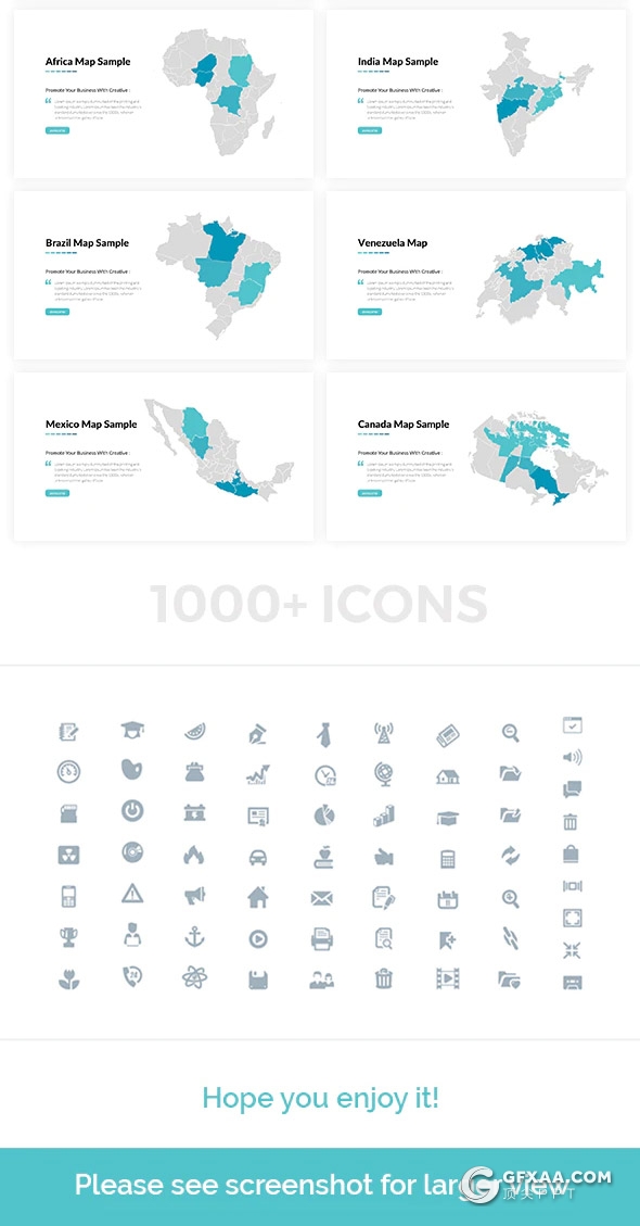 64页国外简约风格商务工作计划总结多用途PPT模板5种主题配色 - 顶尖PPT