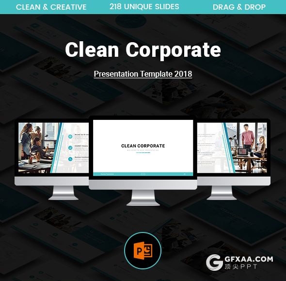 121页国外扁平化商务风格工作计划项目报告总结通用PPT模板5种主题配色 - 顶尖PPT