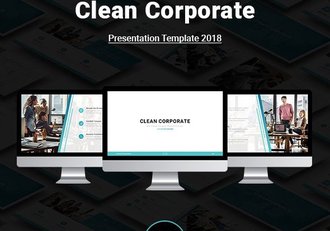 121页国外扁平化商务风格工作计划项目报告总结通用PPT模板5种主题配色 - 顶尖PPT