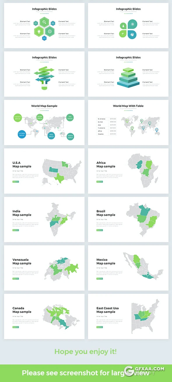 76页扁平化商务风格年终工作计划总结国外高逼格PPT模板5种主题配色 - 顶尖PPT